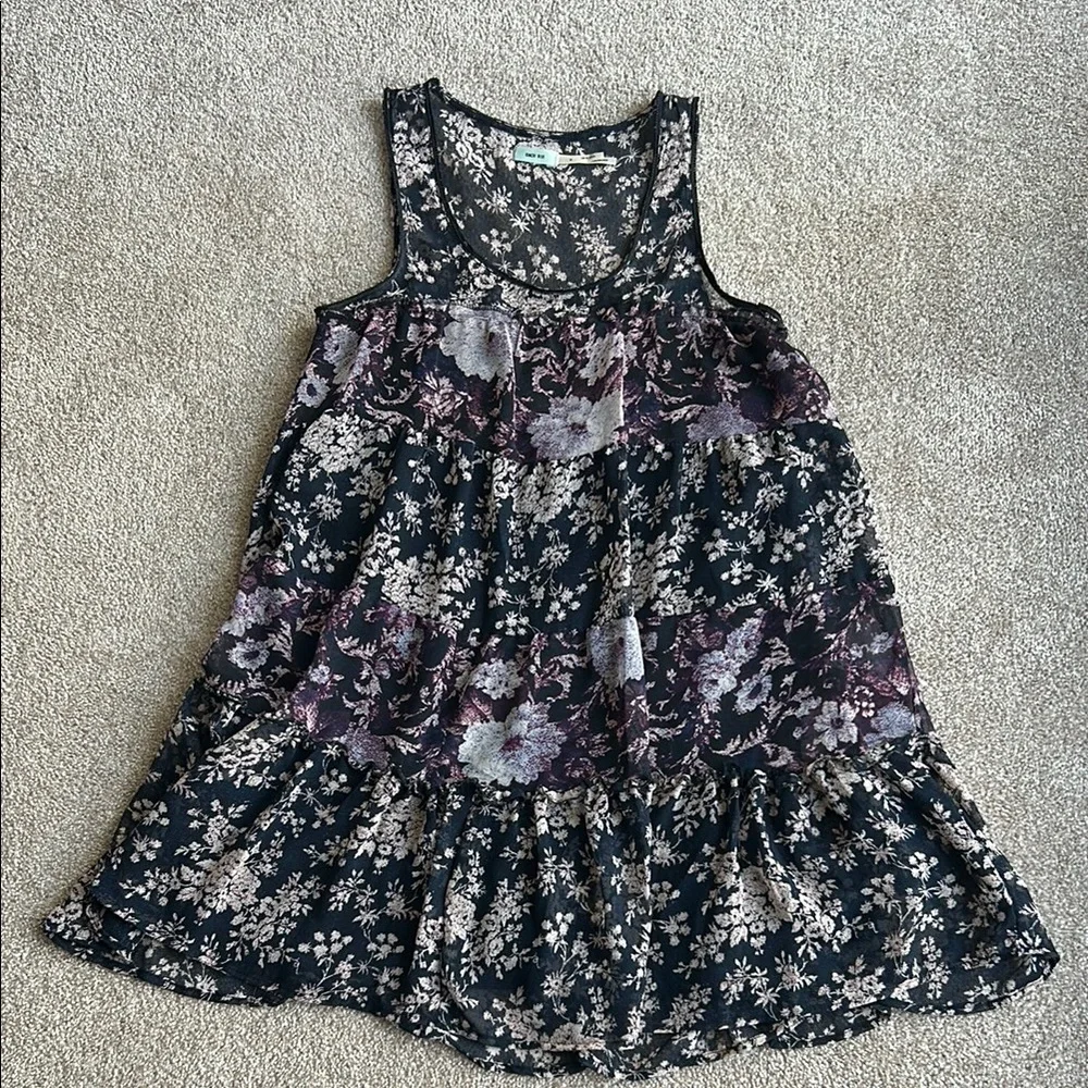 Kimchi Blue Floral Mini Dress - Picture 1 of 3